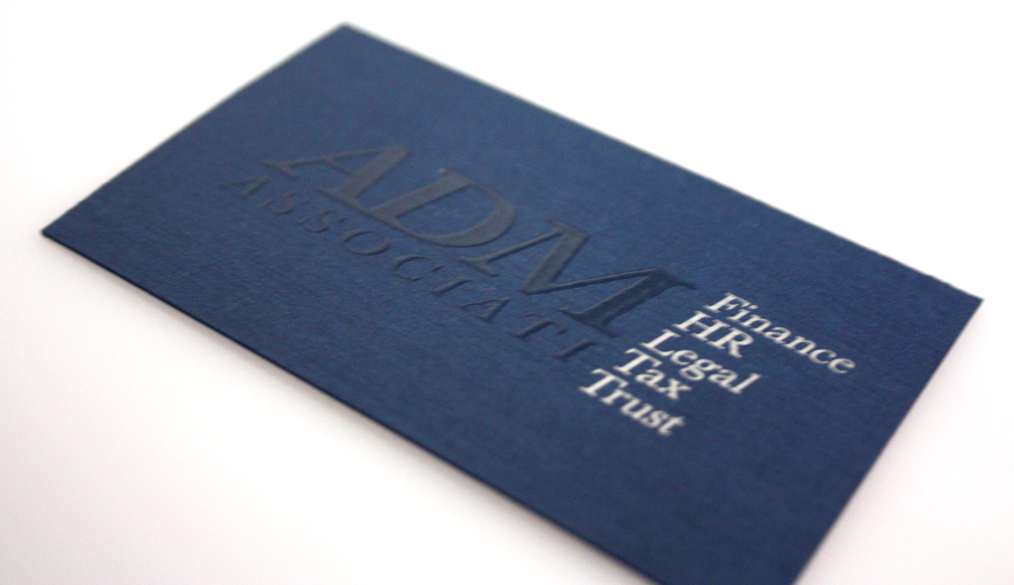 ADM Associati - business card
